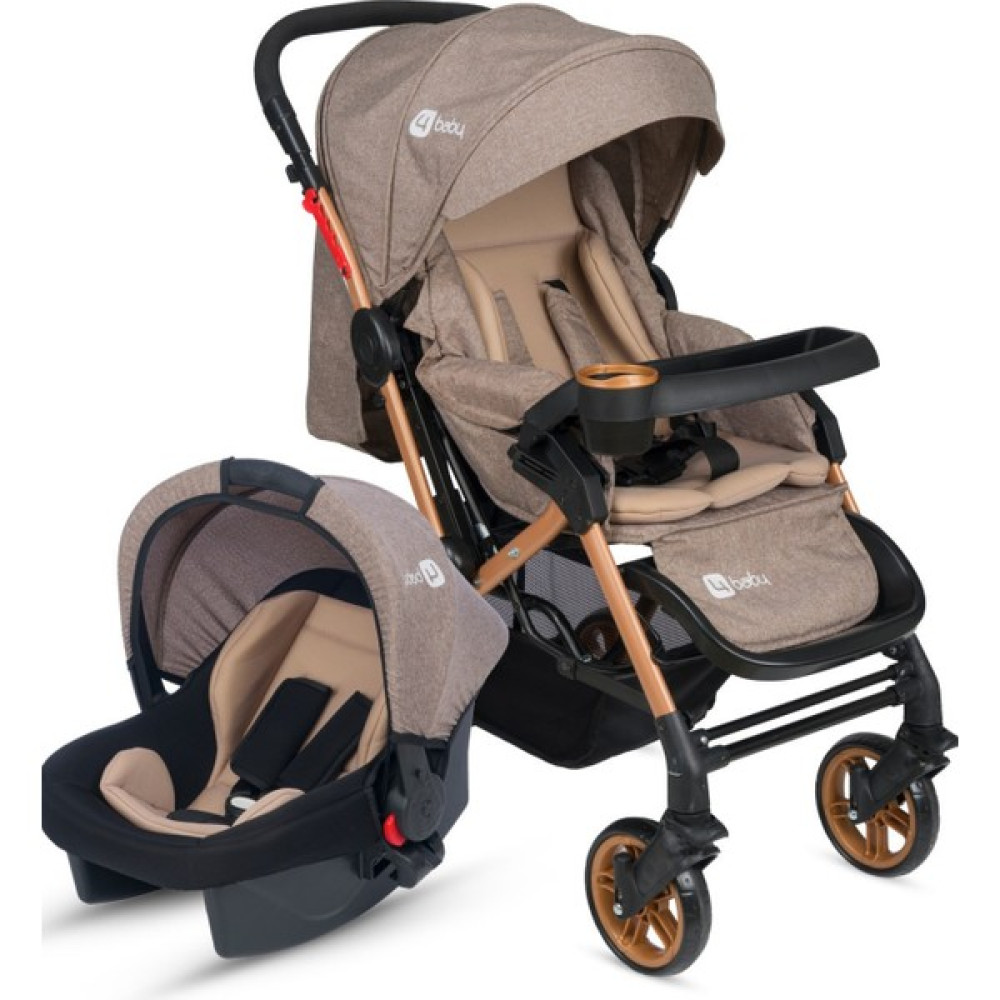 4 Baby Turnahome New Active Travel Sistem Bebek Arabası - Gold - Kahverengi Bebek Arabası-Puset Aksesuarları Fiyatı