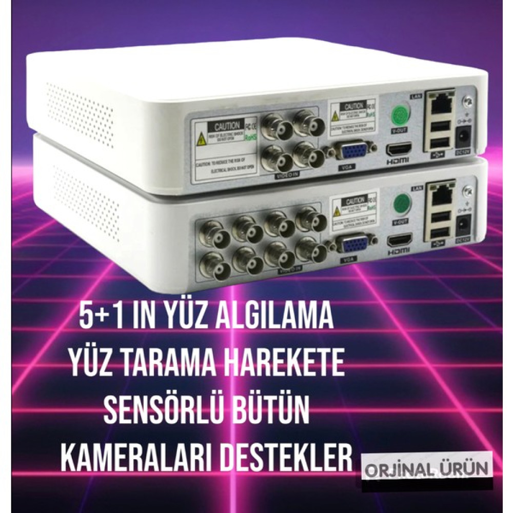 4 Kanal Kayıt Cihaz Full Hd 5+1 Cepte Mükemel Hd Canli Aklik Izleme Güvenlik Kameraları Fiyatı