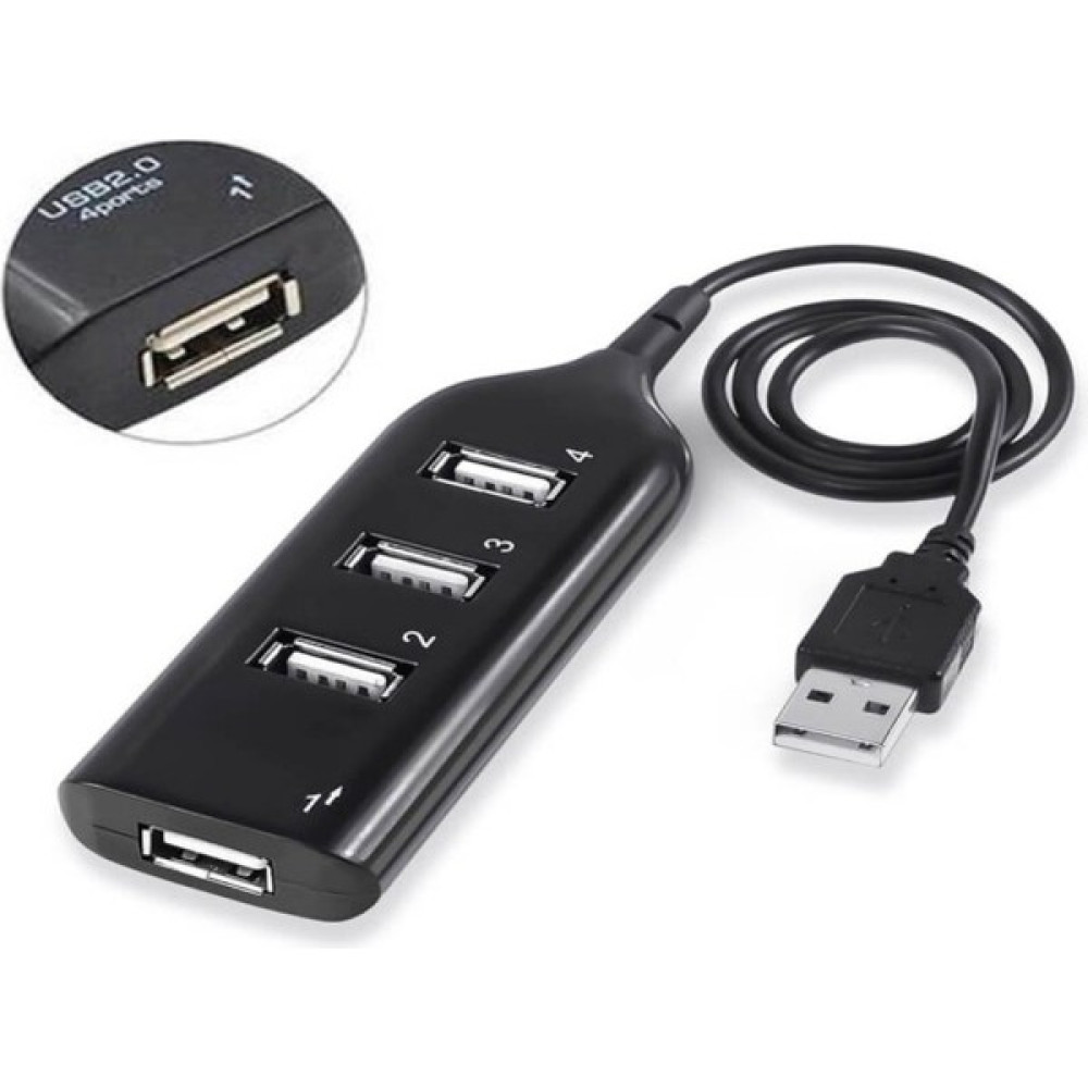 4 Port USB Çoğaltıcı Çoklayıcı Hub USB 2.0 Çoklama Pc Laptop Tablet Pc Aksesuarları Fiyatı