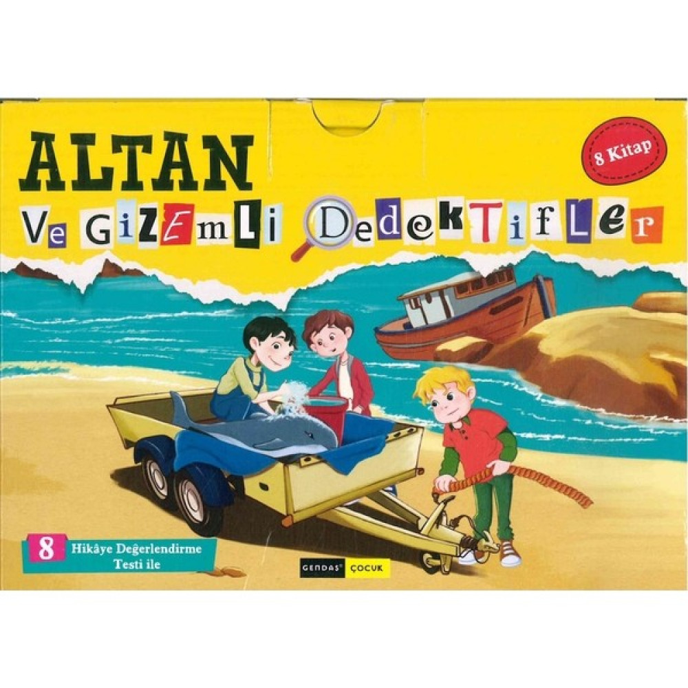 4. Sınıf Altan ve Gizemli Dedektifler Hikaye Seti - 8 - 11 Yaş Çocuk Öykü Fiyatı