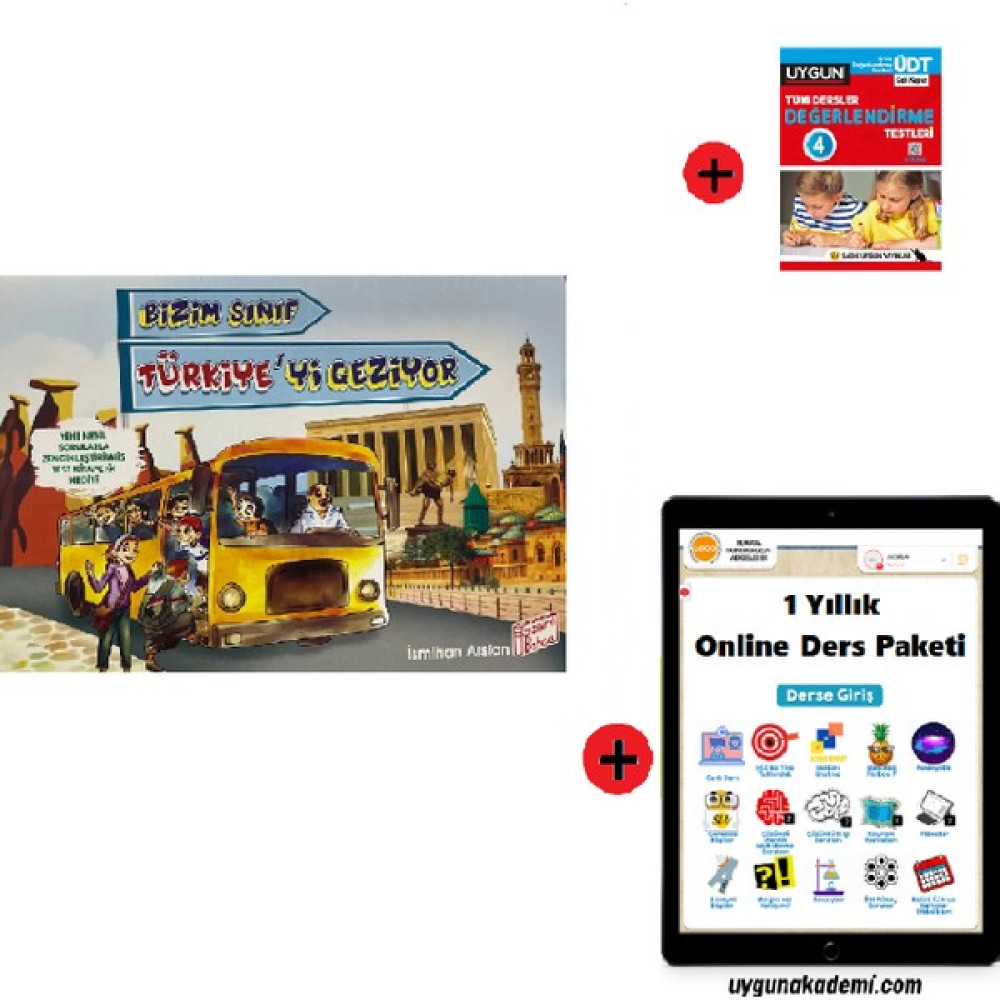 4. Sınıf Hikaye Kitabı Seti Bizim Sınıf Türkiye'yi Geziyor Yeni + Sadık Uygun Yayınları Tüm Dersler 4. Sınıf Test Kitabı Yeni + 1 Yıllık Online Der... Çocuk Masal Fiyatı