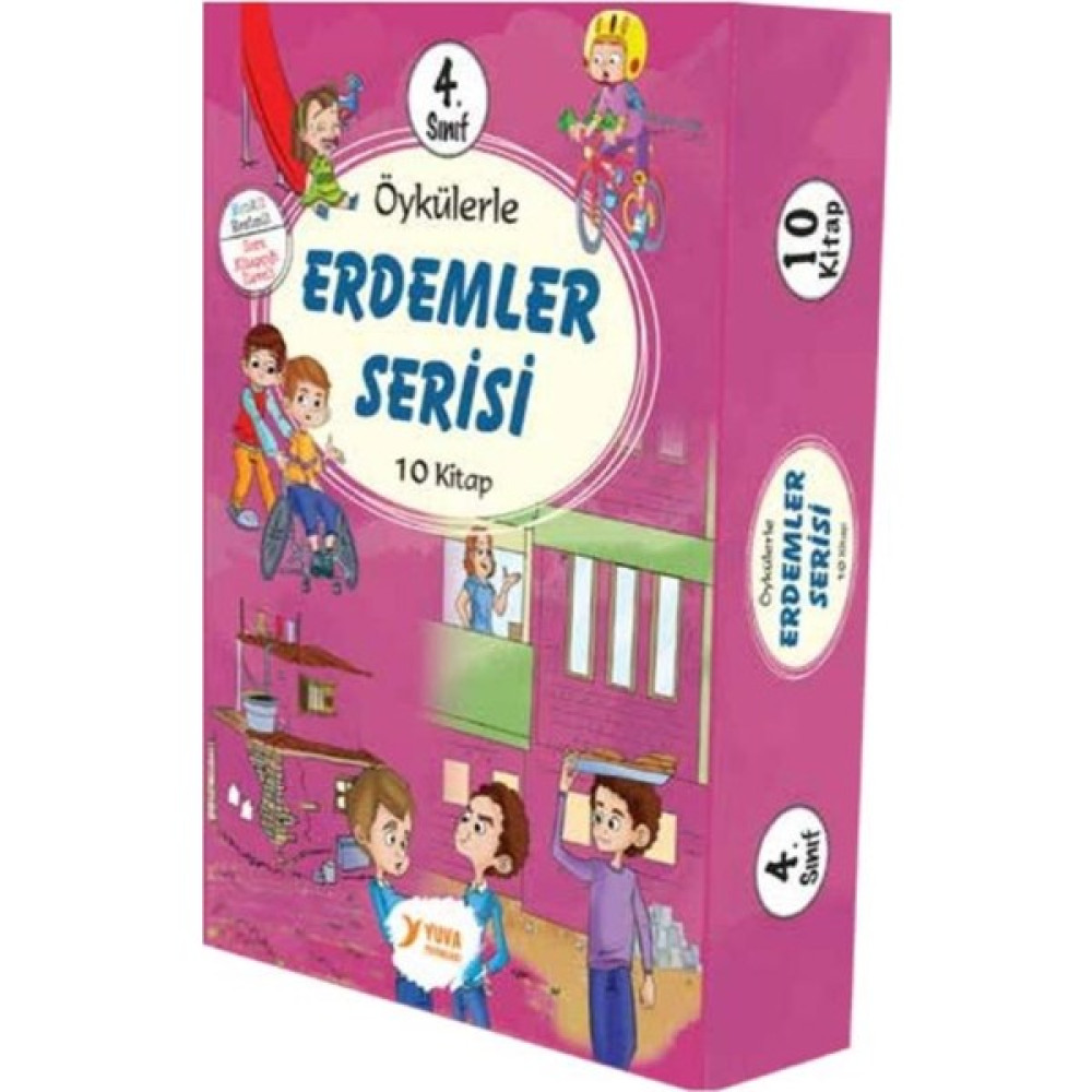 4. Sınıf Öykülerle Erdemler Serisi (10 Kitaplık Set) - Ülkü Duysak Çocuk ve Gençlik Fiyatı