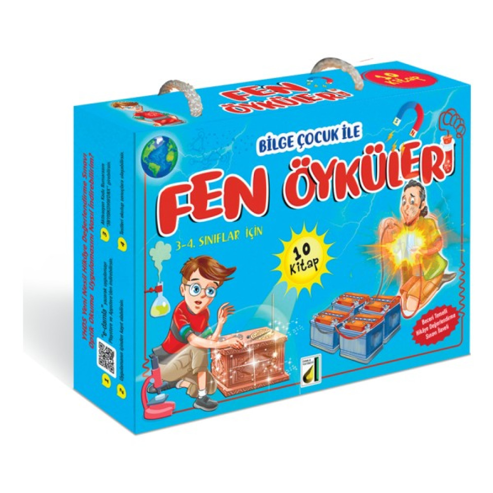 4 ve 5.sınıf Bilge Çocuk ile Fen Öyküleri 10 Kitap Set + Hds Ilaveli Çocuk Roman Fiyatı