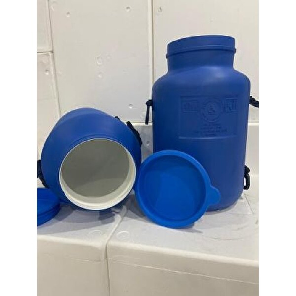 40 Litre Varil Bidon Süt Güğümü Tarım Bakanlığı Onaylı Içi Beyaz Kaplamalı Silikonlu Geçmeli Kapak - Mavi Klozet Kapağı Fiyatı