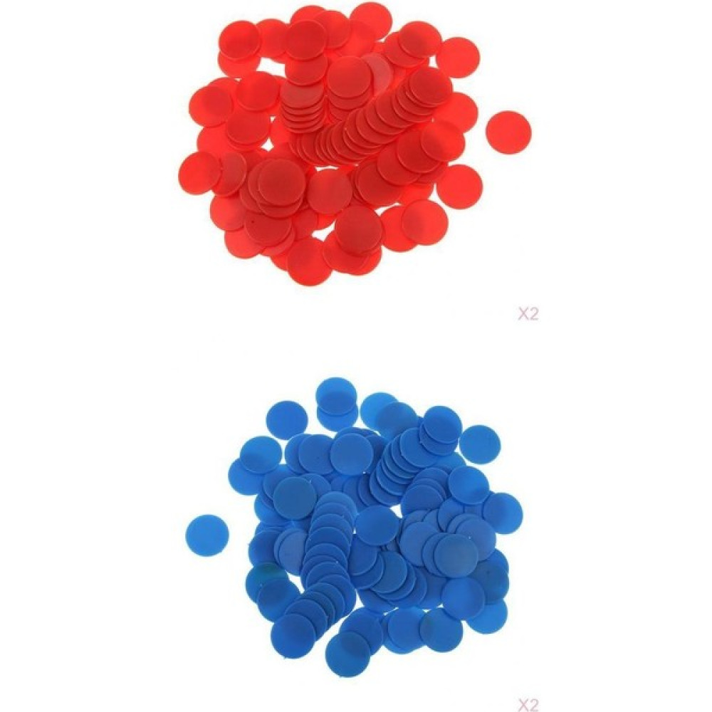 400X Çok Plastik Bingo Cips Sayaçları Ciptleri Ev Erken Öğrenme Disk Oto Boyaları Fiyatı