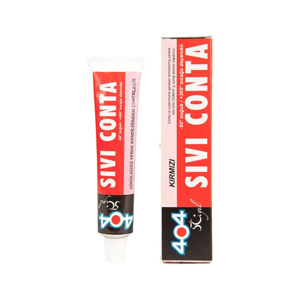 404 5 Adet 404 Sivi Conta Kirmizi 80 Gr Nalburiye & Hırdavat Fiyatı