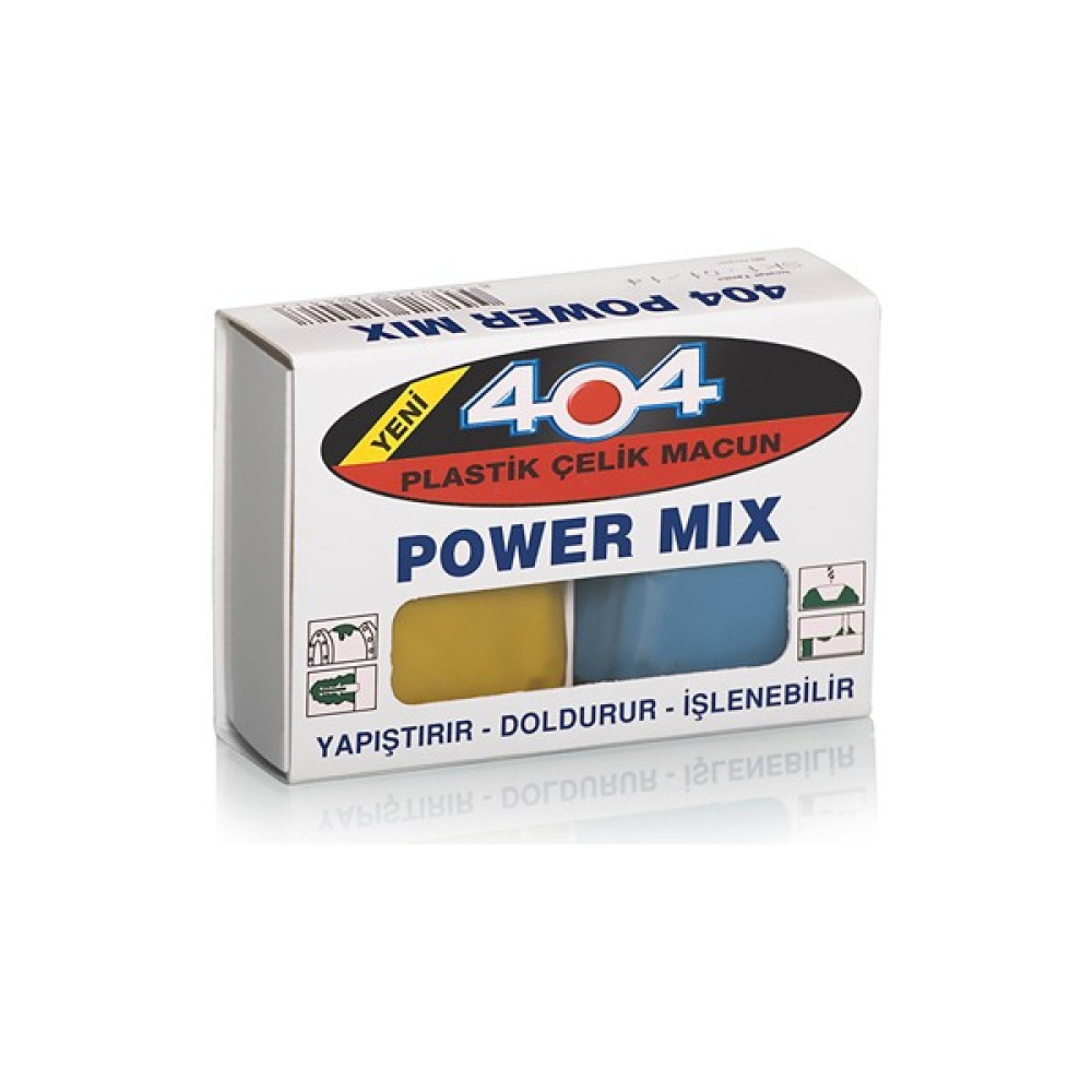 404 Çelik Macun 404 Powermix 80GR Oto Bakım & Temizlik Ürünleri Fiyatı