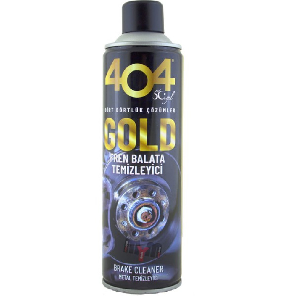 404 Gold Fren Balata Temizleyici Sprey 500 ml (Yüksek kalite) Fren Bakım Spreyi Fiyatı