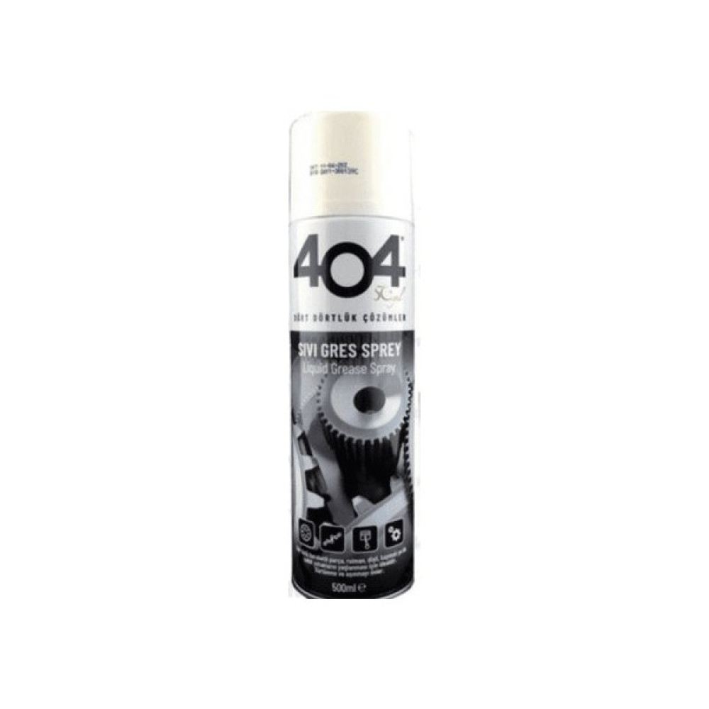404 Gres Yağı Sıvı Sprey 500ML 12 Adet Oto Boyaları Fiyatı