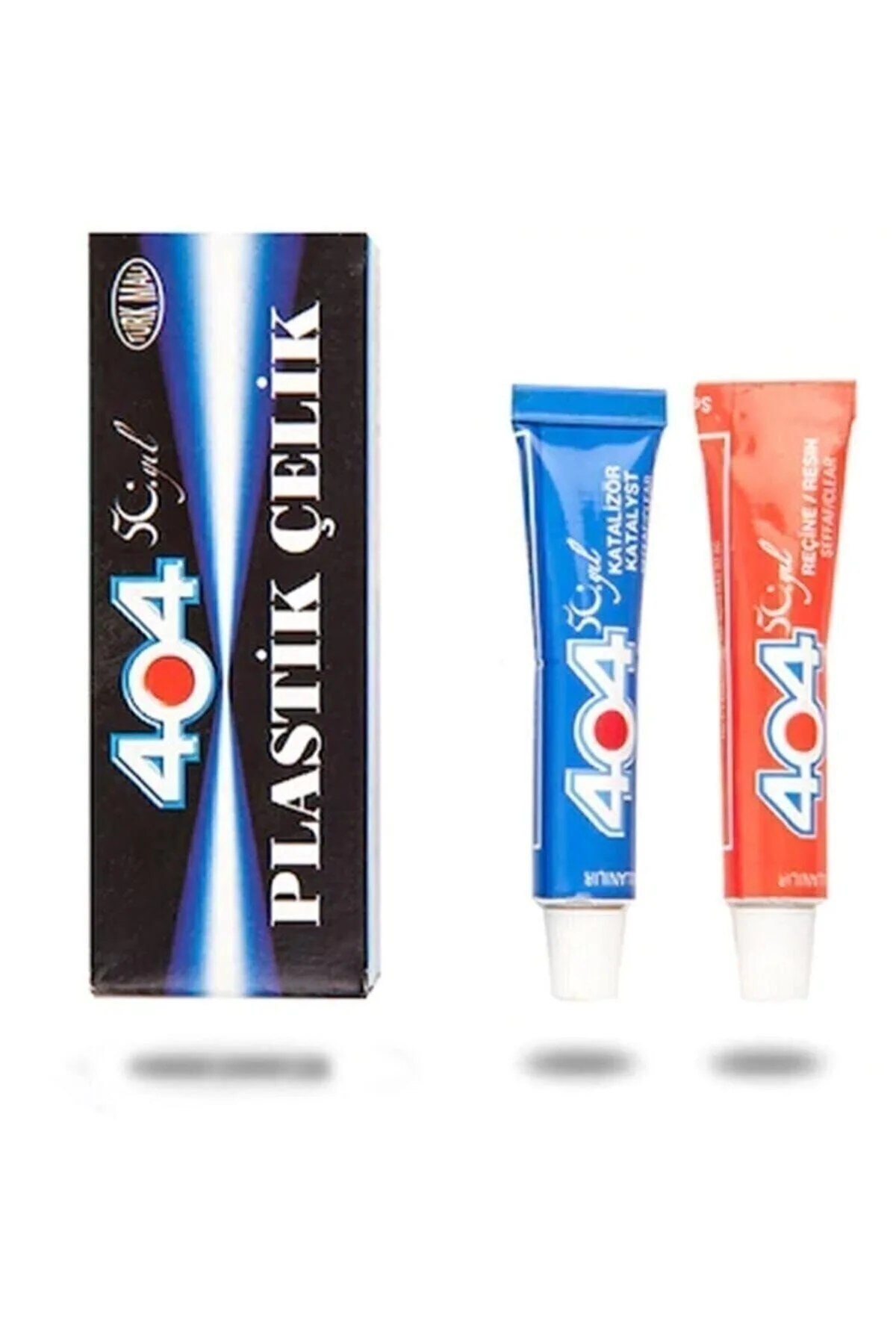 404 Kimya 404 Epoksi Plastik Çelik Çift Karışım Şeffaf Yapıştırıcı 16 Gr" Nalburiye & Hırdavat Fiyatı