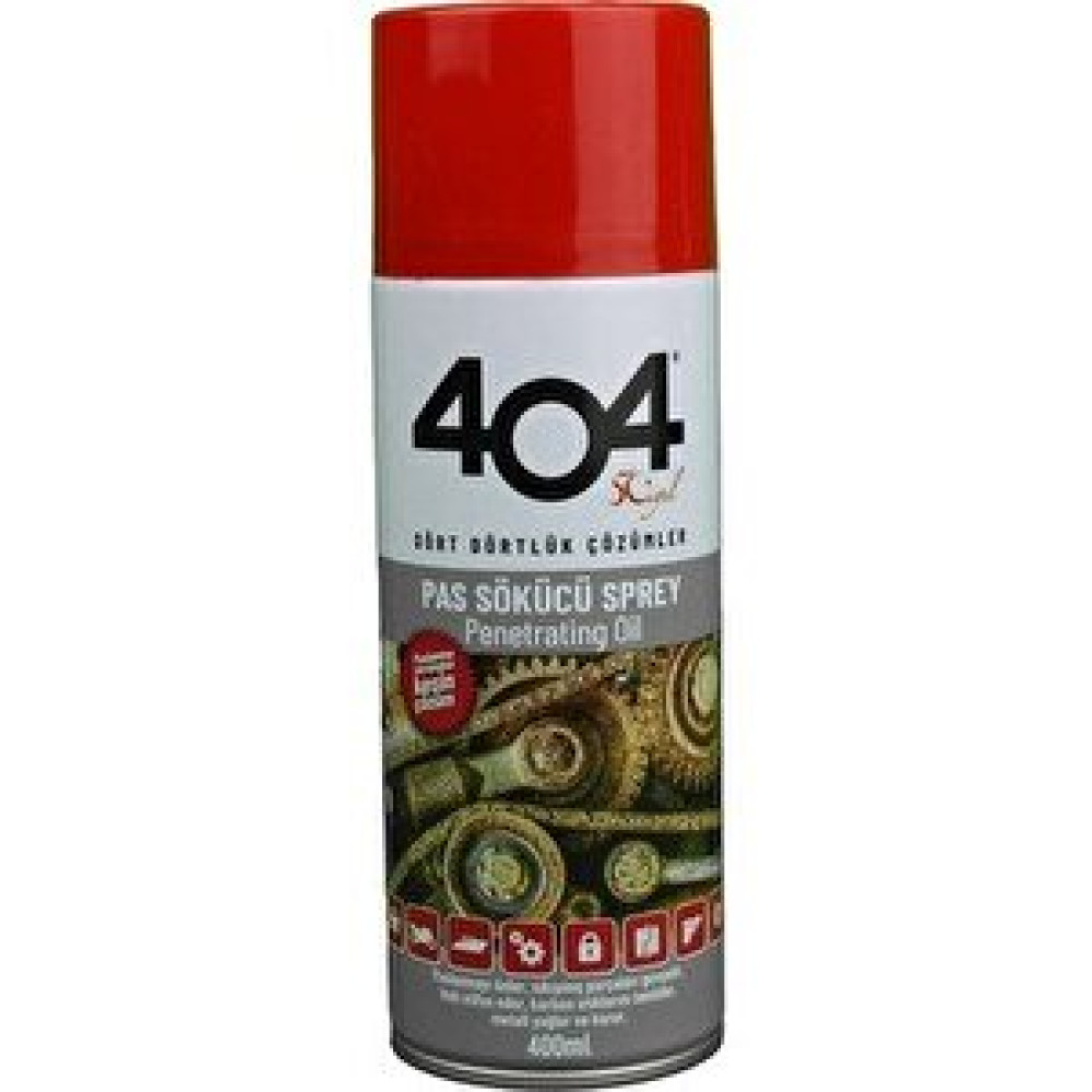 404 Kimya 404 Pas Sökücü Sprey 200 Ml Nalburiye & Hırdavat Fiyatı