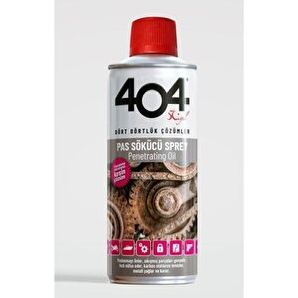 404 Kimya 404 Pas Sökücü Sprey 400 Ml Nalburiye & Hırdavat Fiyatı