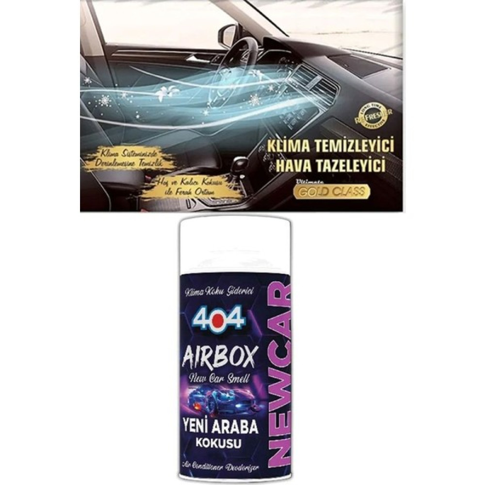 404 Kimya Klima Fresh Temizleyici Klima Bombası Koku Giderici Bomba New Car (Yeni Araba Kokusu) Oto Boyaları Fiyatı