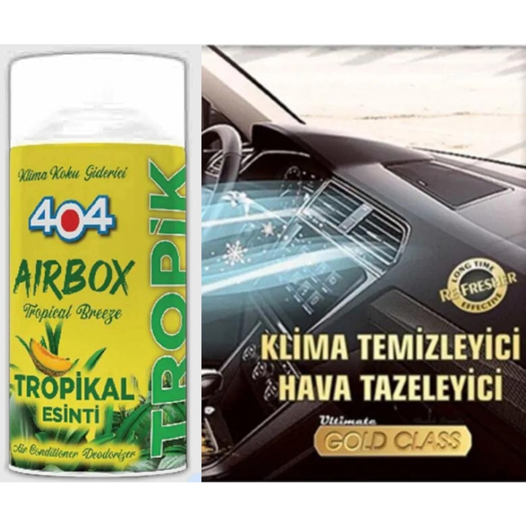 404 Kimya Klima Fresh Temizleyici Klima Bombası Koku Giderici Bomba Tropikal Esintisi (Tropıcal) Klimalar Fiyatı
