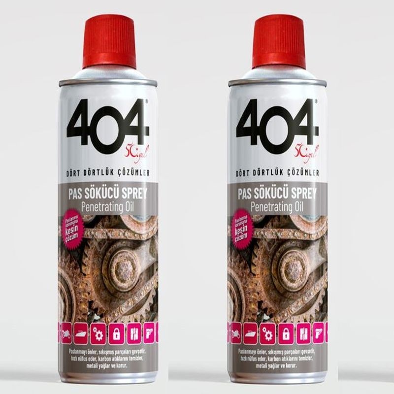 404 Pas Sökücü 400 ml Sprey 2 Adet Diğer Fiyatı