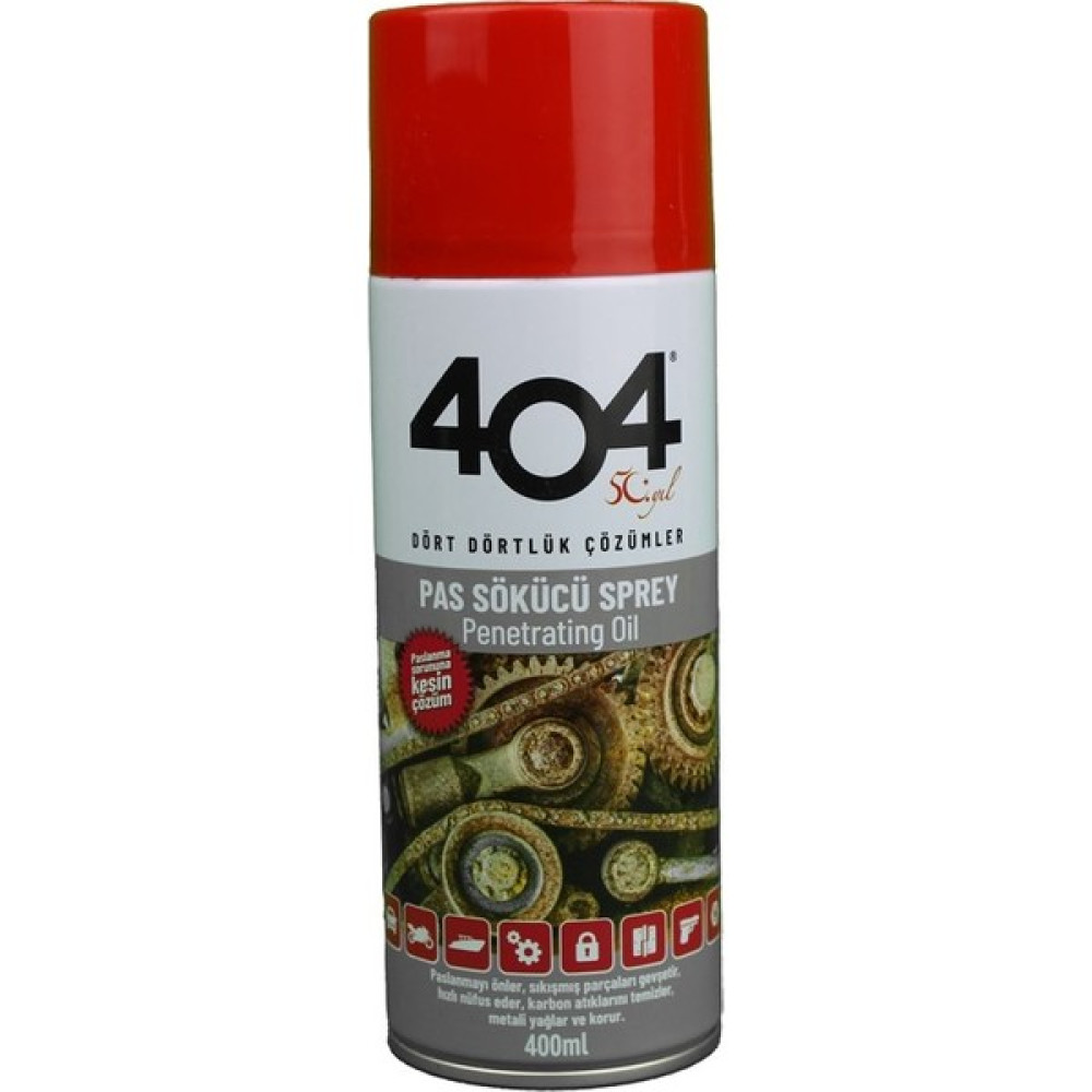 404 Pas Sökücü Sprey 400ML Oto Seyahat Ürünleri Fiyatı