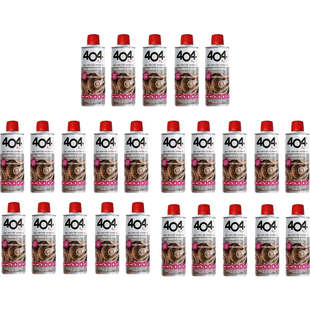 404 Pas Sökücü Spreyi 400 ml 25'li Diğer Fiyatı