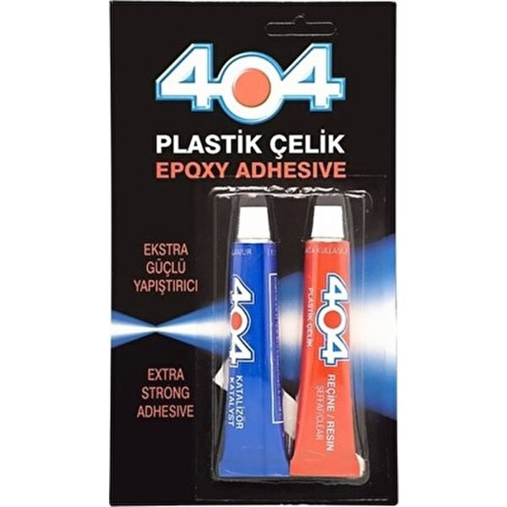 404 Plastik Çelik Yapıştırıcı 404 No:2 (1 Adet 40Gr) Nalburiye & Hırdavat Fiyatı