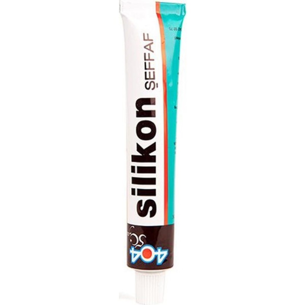 404 Silikon Şeffaf 55GR Tüp Nalburiye & Hırdavat Fiyatı