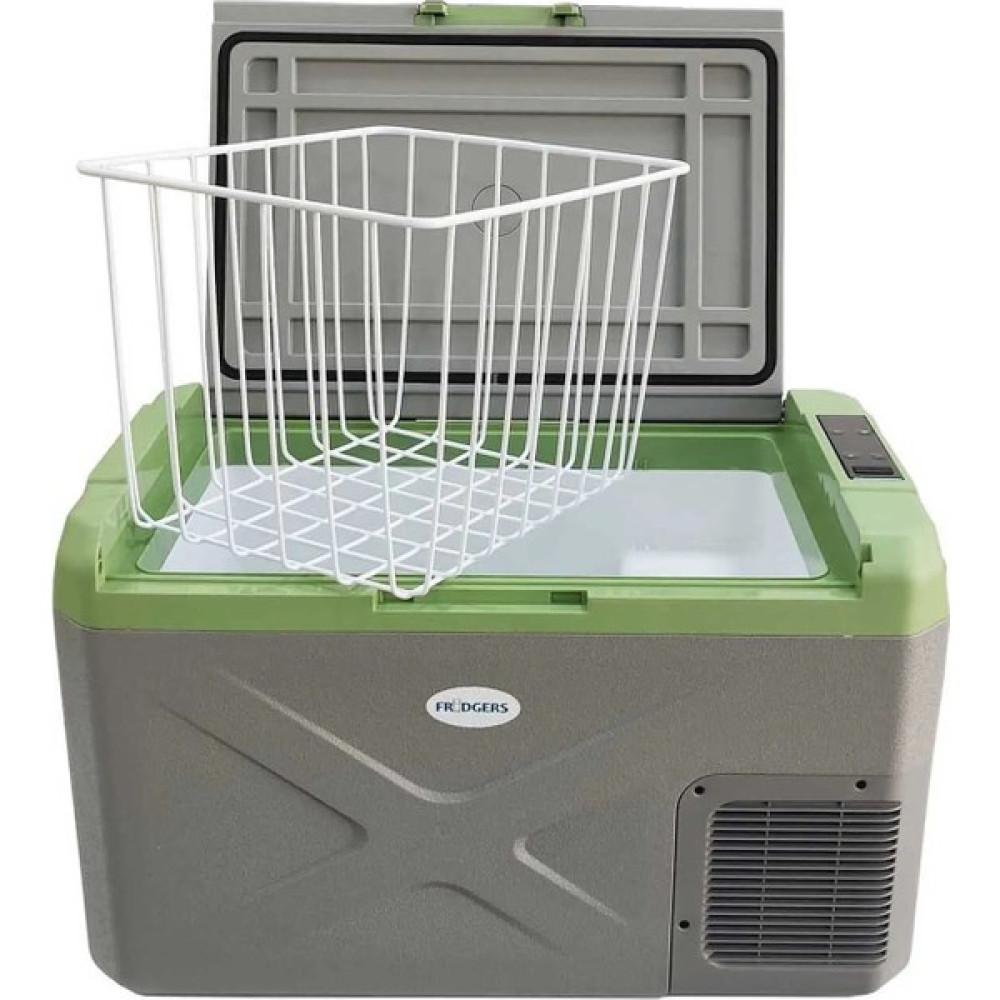 40LT Araç Buzdolabı & Dondurucu 12/24V Fridgers DX40 Lg Kompresör, Kolay Okunabilir Dijital Ekran, Bluetooth Ile Kontrol - Gri - 40 lt Oto Buzdolabı Fiyatı