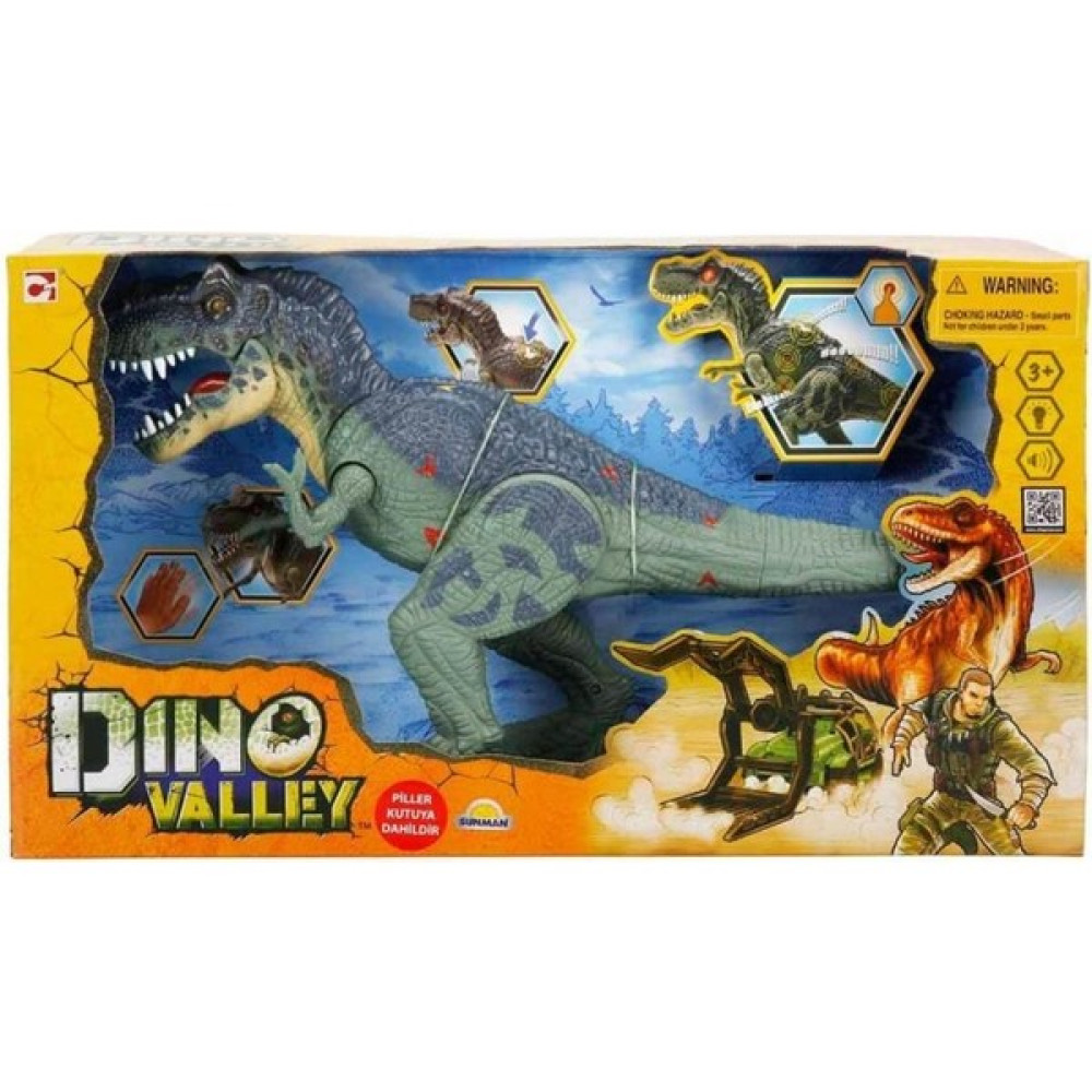 42051 Dino Valley T-Rex Sesli ve Işıklı Dinozor -Sunman Oyuncak Fiyatı