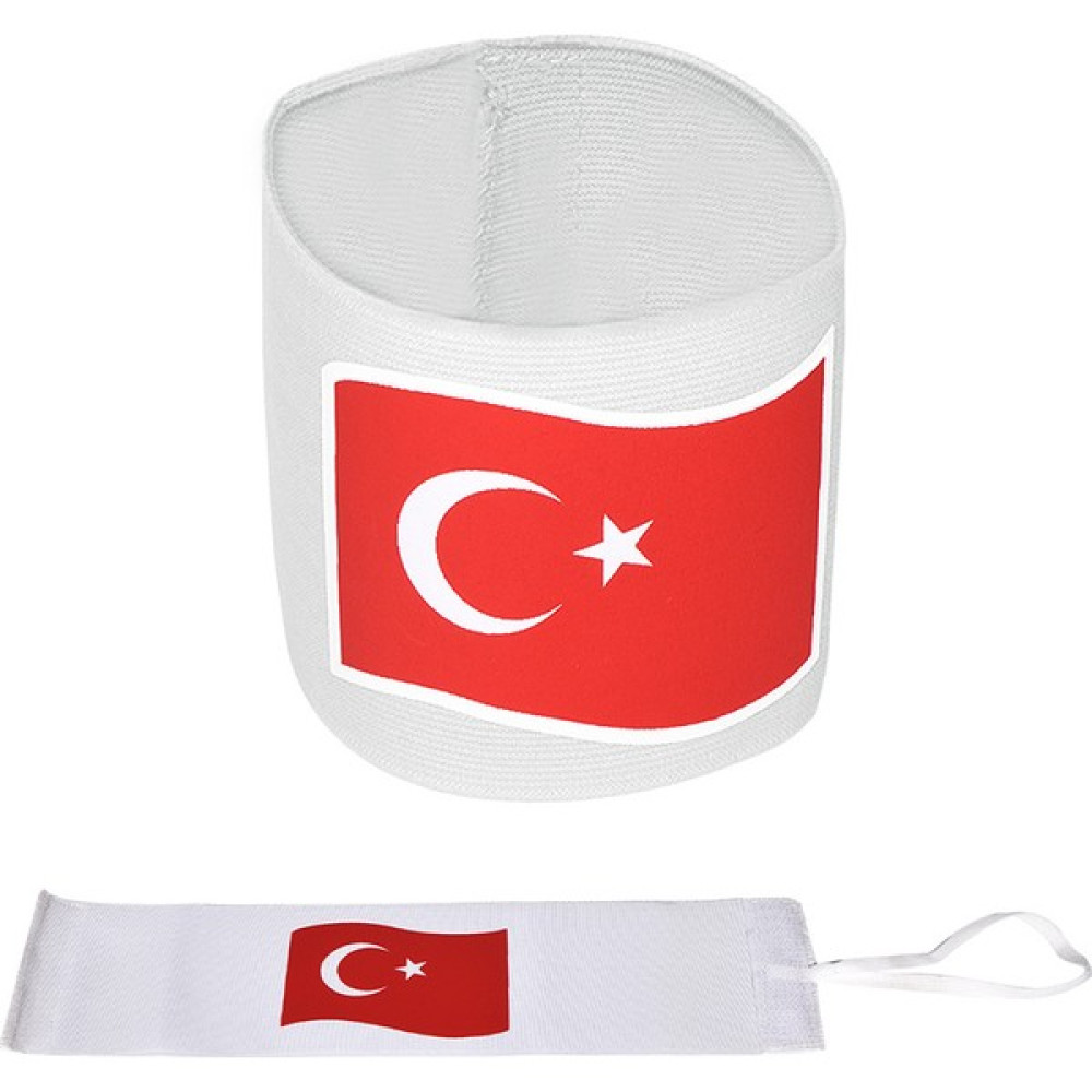 444 Marka Türk Bayraklı Kaptanlık Pazubandı Kaptan Kolluğu Kaptanlık Kaptan Bandı Profesyone Futbol Malzemeleri Fiyatı