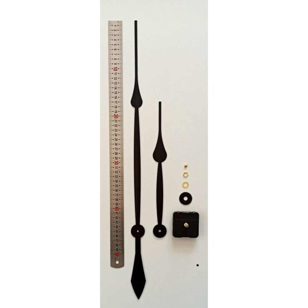 45 cm Yelkovan Büyük Saat Mekanizması - Renkli Dekoratif Saat Fiyatı