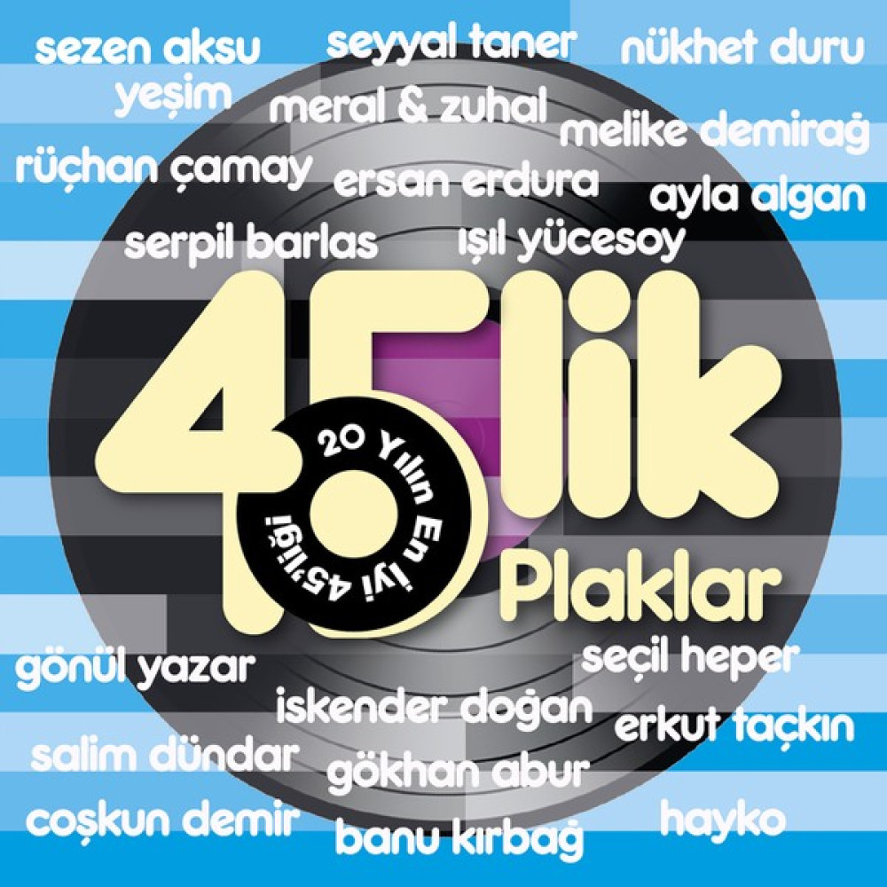 45'lik Plaklar - 20 Yılın En İyi 45'liği (Plak) Pikap & Aksesuarları Fiyatı