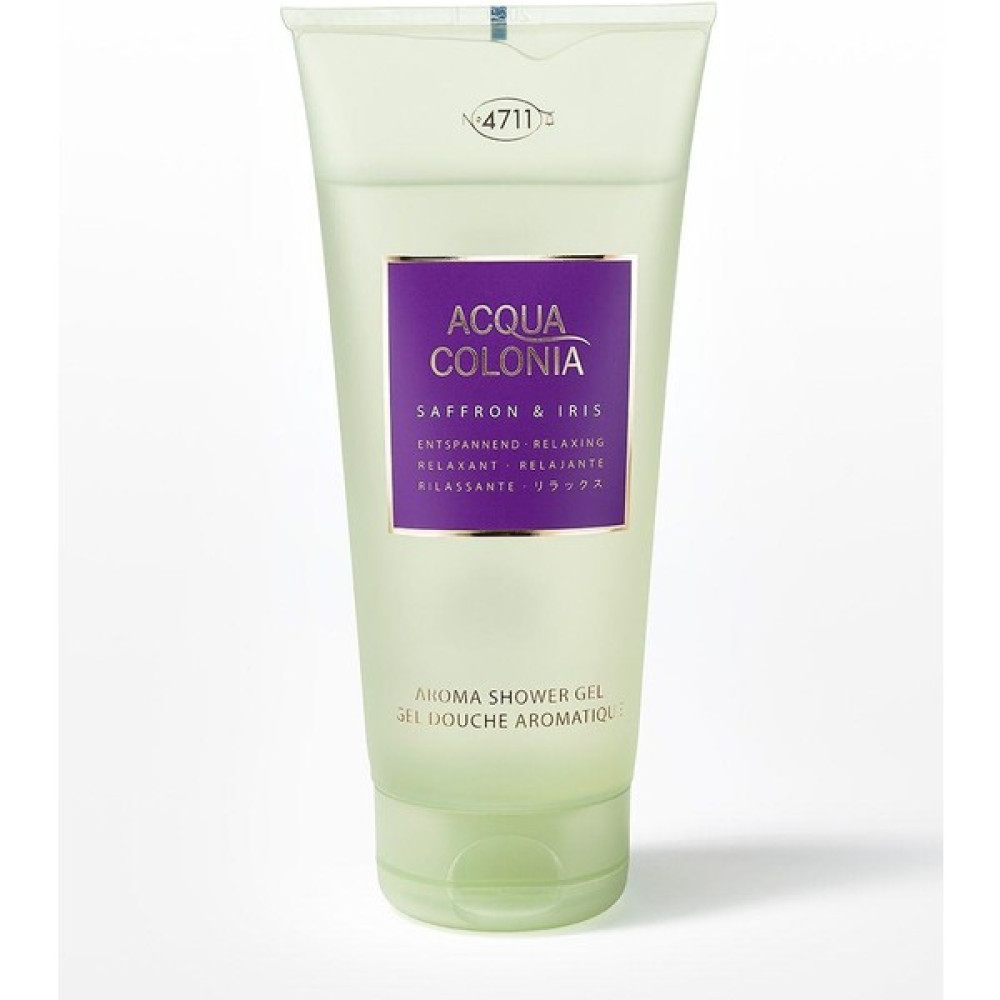 4711 Acqua Colonia Saffron & Iris Shower Gel 200 ml Duş Jeli Duş Jelleri ve Banyo Köpükleri Fiyatı