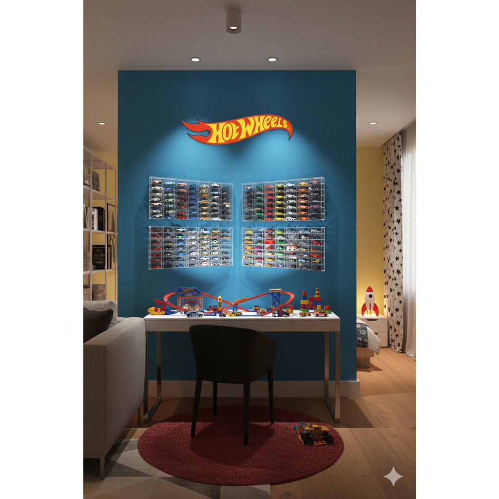 49’lu Kapaklı Pleksi Hot Wheels Sergileme Rafı – 1:64 Ölçek Diecast / Matchbox / Koleksiyon Araba Standı, Ekonomik Serisi Diğer Fiyatı