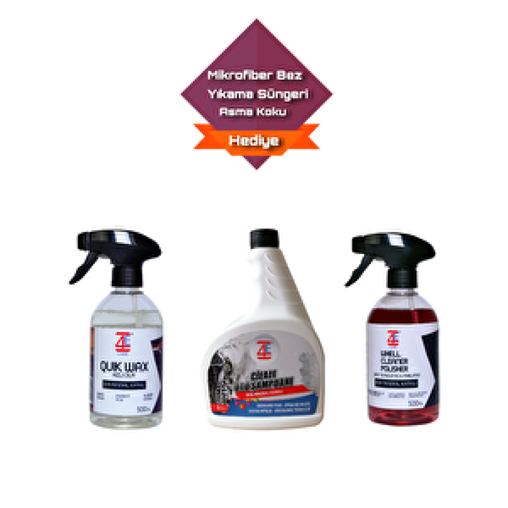 4e Care 7+3 Fırsat Araç Bakım Seti - Mikrofiber Bez + Lastik Süngeri + Asma Koku Oto Bakım & Temizlik Ürünleri Fiyatı