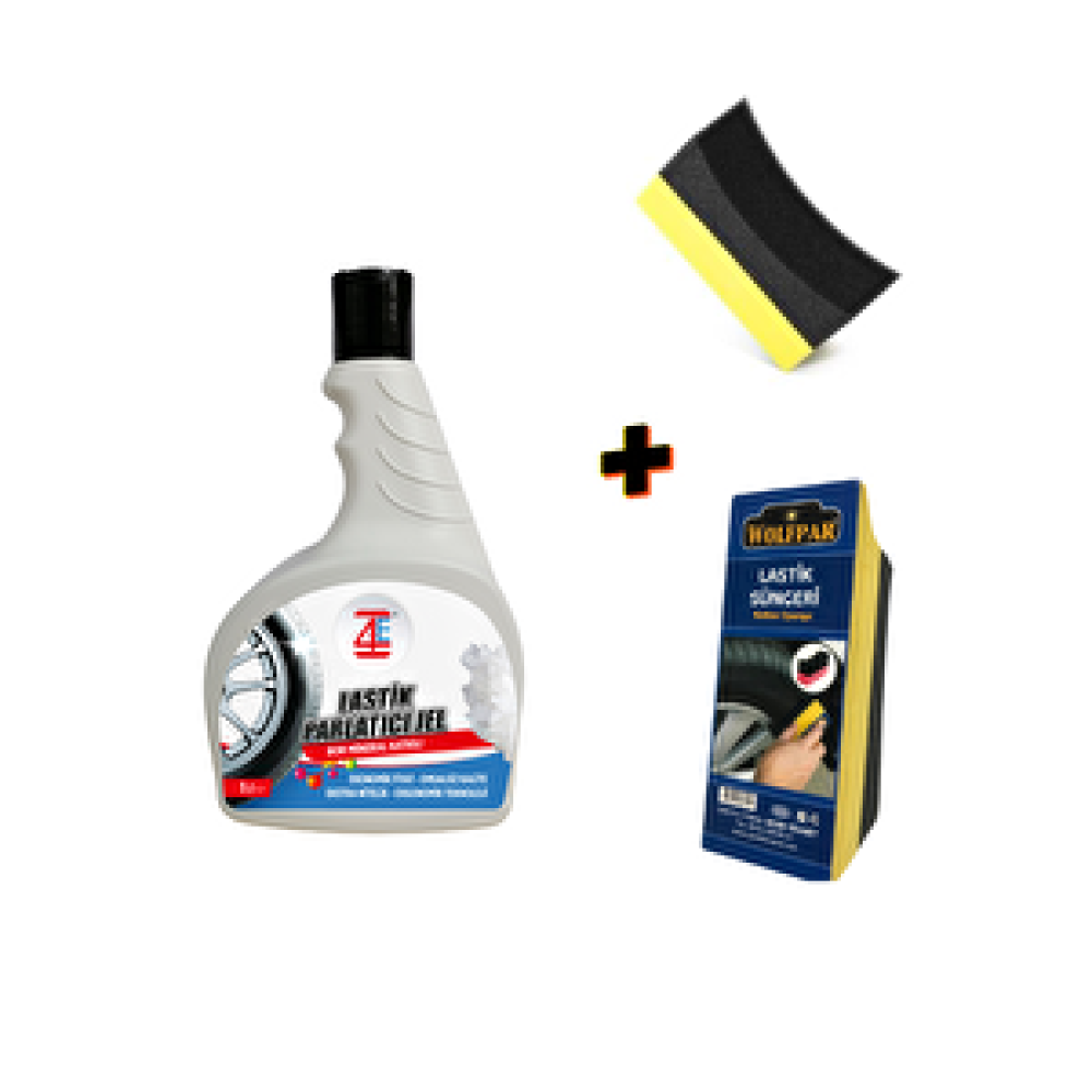 4e Care Lastik Parlatıcı Jel 1lt. + Lastik Süngeri Oto Bakım & Temizlik Ürünleri Fiyatı