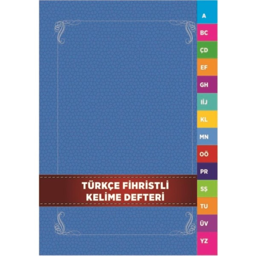 4e Yayın Dağıtım Defter Kelime Fihristi Türkçe Karatay Yayınevi Karton Kapak 153-08-4308 Defter Fiyatı