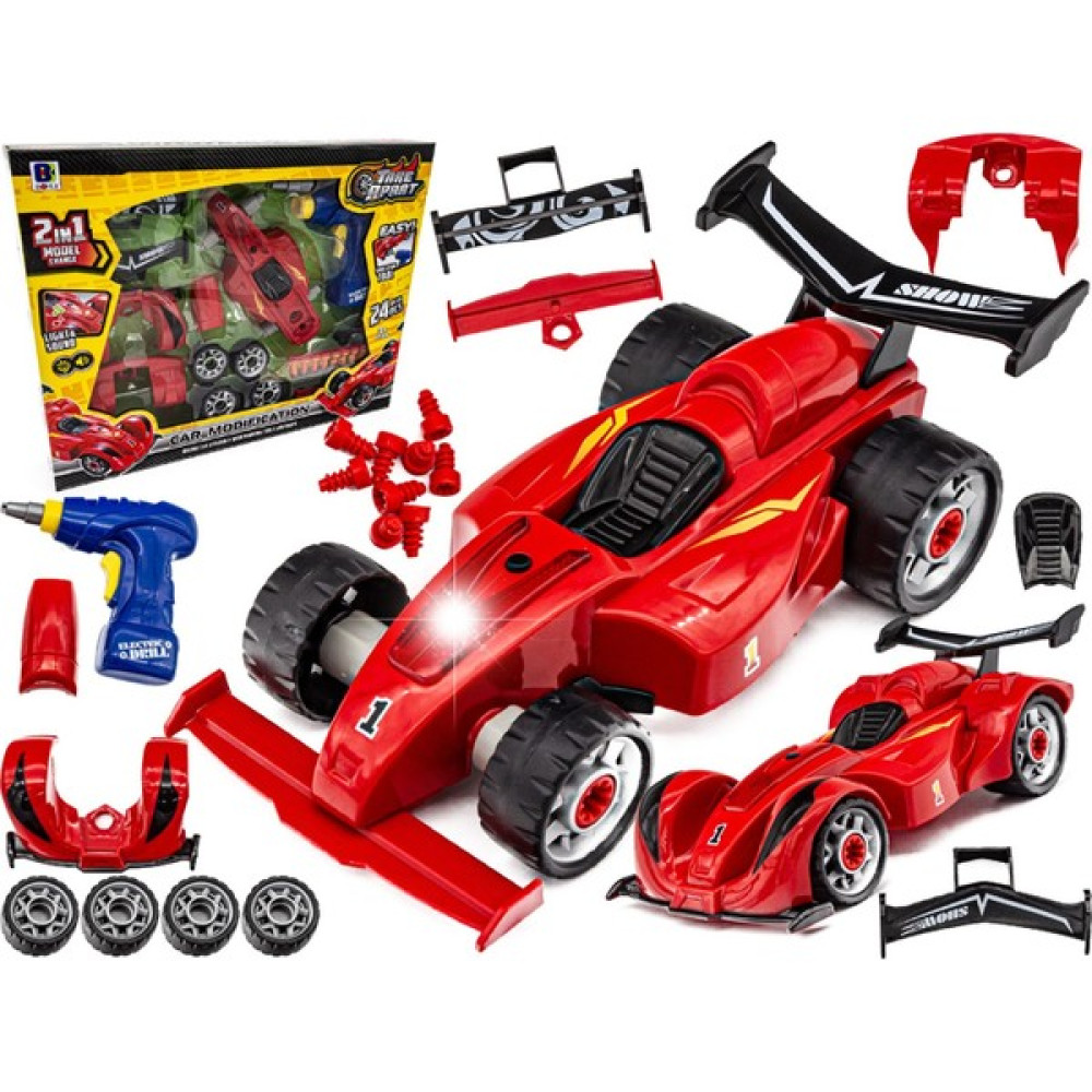 4i Oyuncak Matkaplı Formula F1 Araba Modifiye Seti Sesli Işıklı Sök Tak Eğitici Oyuncak Fiyatı
