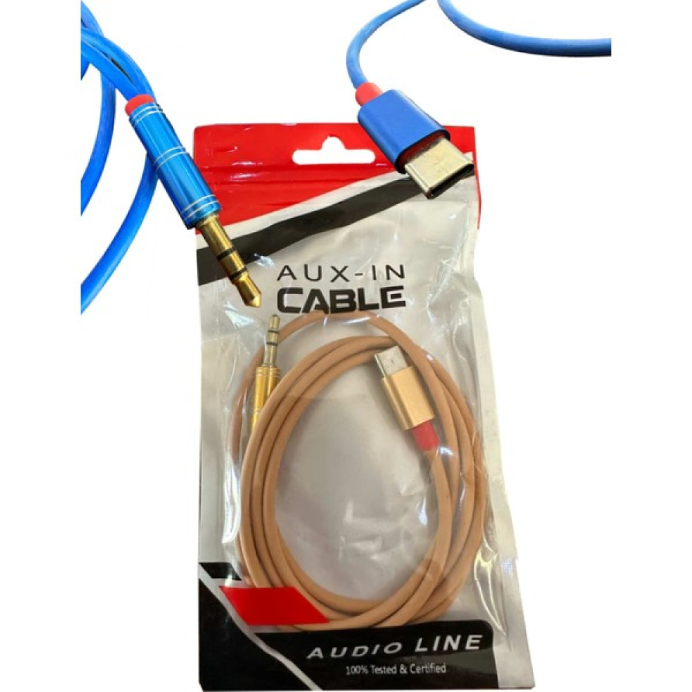 4K Accessory 1 Metre Type-C 3.5mm Aux Ses Adaptörü Dönüştürücü Çevirici (Renkli) Bilgisayar Çevirici ve Adaptörü Fiyatı