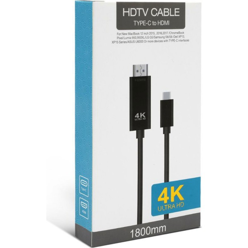 4K Ultra Hd 1800M Type-C Hdtv Kablo TG9572 - Gri Yazıcılar Fiyatı