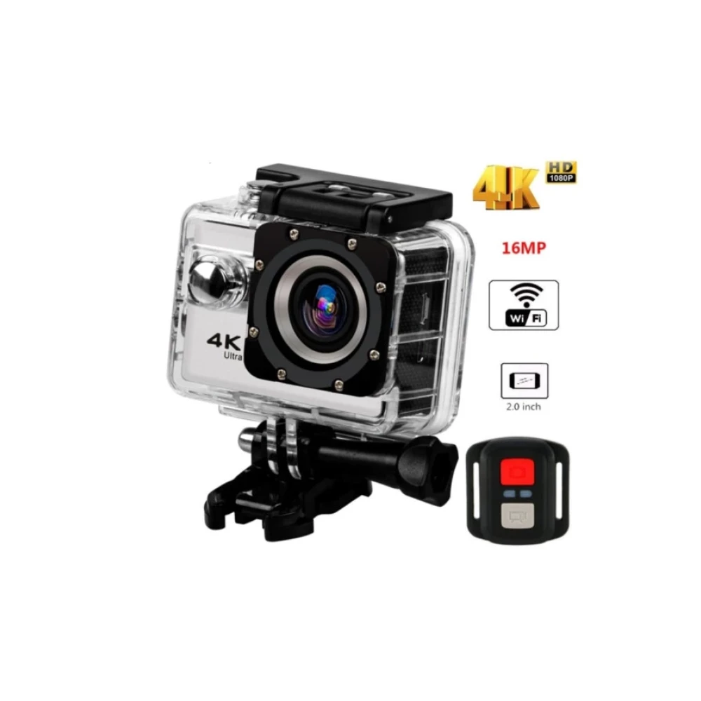 4K Wifi Ultra Hd 1080P Mikrofonlu Kumandali Aksiyon Kamerasi Dijital Video Kameralar Fiyatı