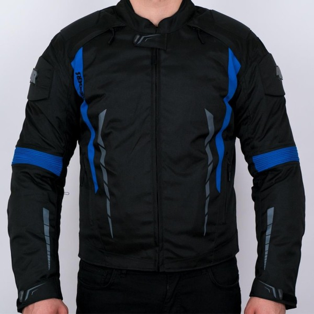 4riders Gama Korumalı Motosiklet Montu (Mavi) - Mavi - XS Motorsiklet Montları Fiyatı