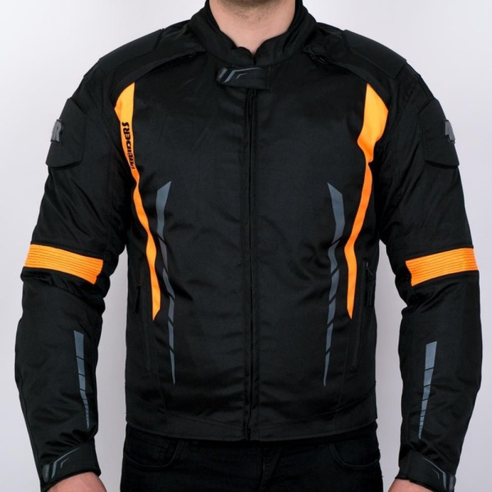 4riders Gama Korumalı Motosiklet Montu (Oranj) - Turuncu - XS Motorsiklet Montları Fiyatı
