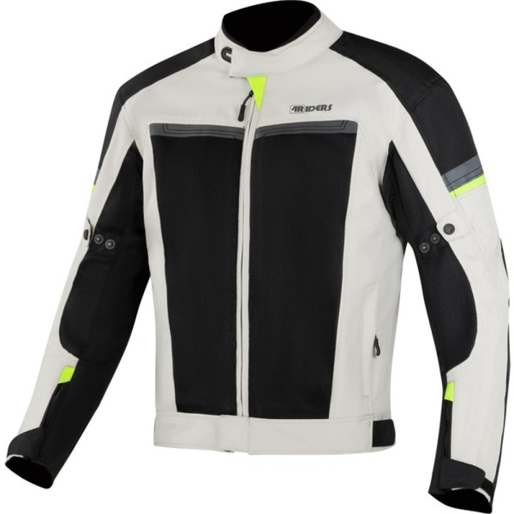 4riders Valencia Yazlık Korumalı Motosiklet Montu (Gri) - 2XL Motorsiklet Montları Fiyatı