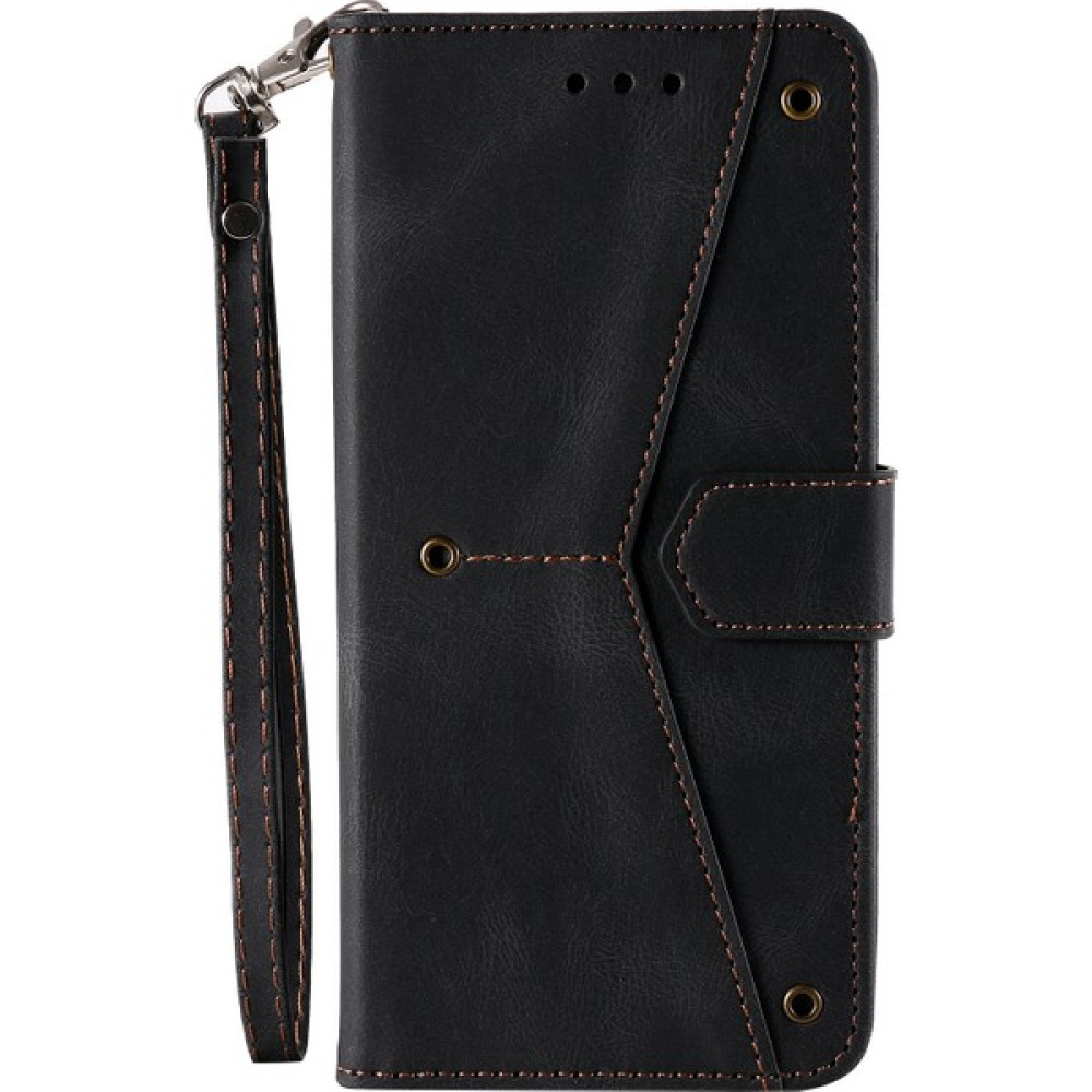 4U Sky Perçin Dekor Cilt Duygu Birleştirme Deri Cüzdan Xiaomi Mi Için Koruyucu Kapak 11 Lite 4g/5g/11 Lite 5g Ne-Black (Yurt Dışından) - Siyah - 1 Cep Telefonu Kılıfı Fiyatı