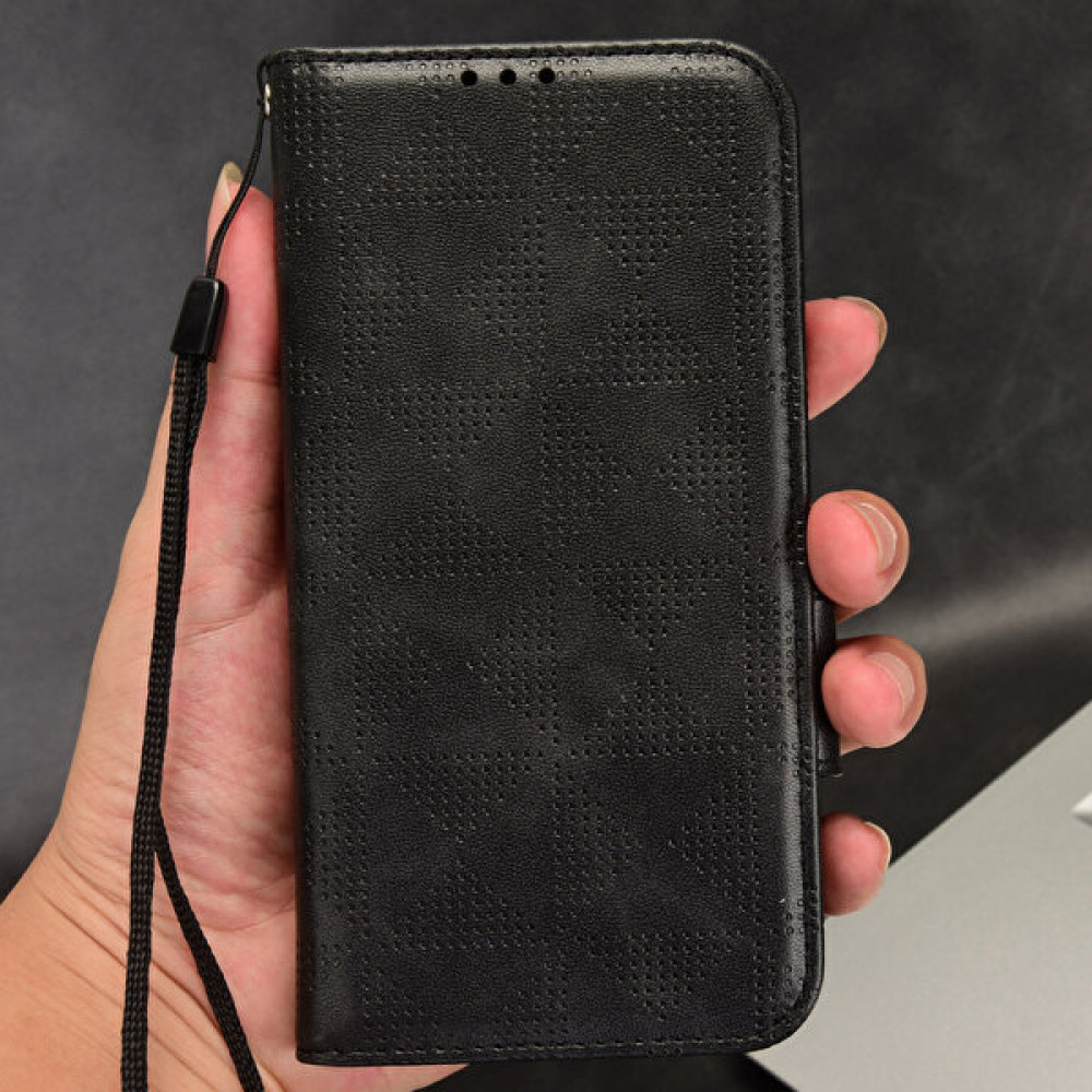 4U Sky Xiaomi Redmi Için Anti-Çizgi Telefon Kapağı Not 12 Pro 5g/not 12 Pro Hız 5g/poco X5 Pro 5g, Şok Geçirmez Pu Deri Baskılı Üçgen Desen Flip Te... Cep Telefonu Kılıfı Fiyatı