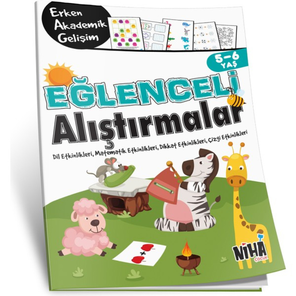 5-6 Yaş Eğlenceli Alıştırmalar Diğer Fiyatı