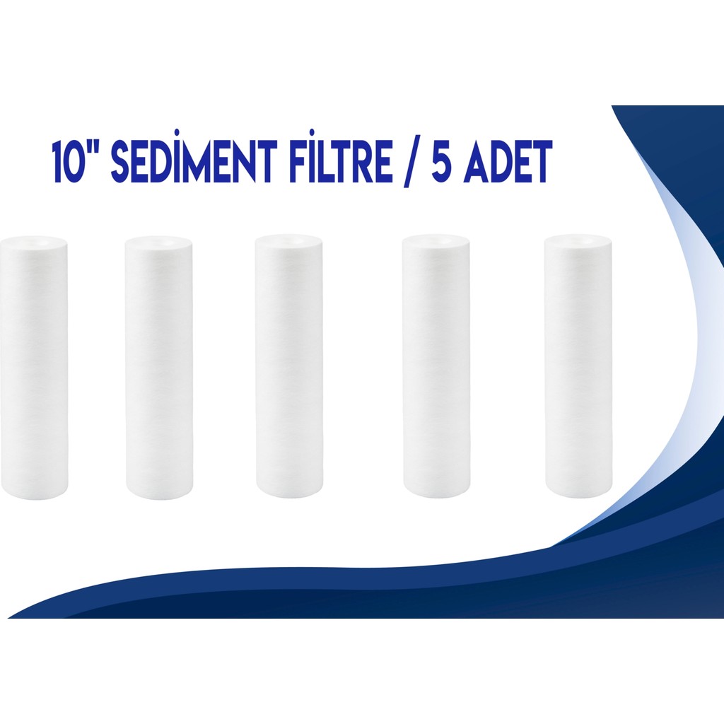 5 Adet Açık Kasa Su Arıtma Cihazı 5 Mikron Sediment Filtre 10inç Bahçe Makinesi Aksesuar & Yedek Parça Fiyatı