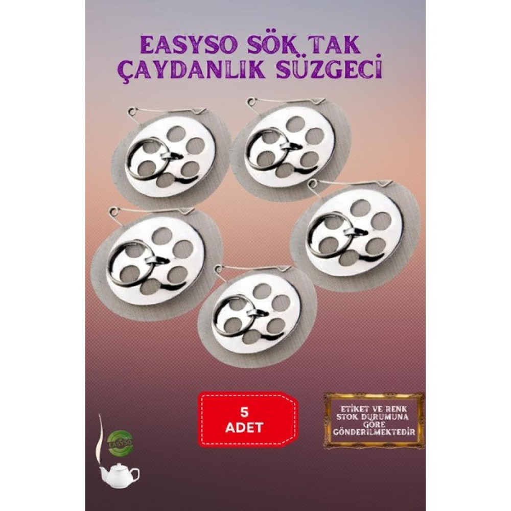 5 Adet Çaydanlık Içi Süzgeç Demlik Içi Çay Süzgeçi Çay / Çaydanlık Setleri Fiyatı