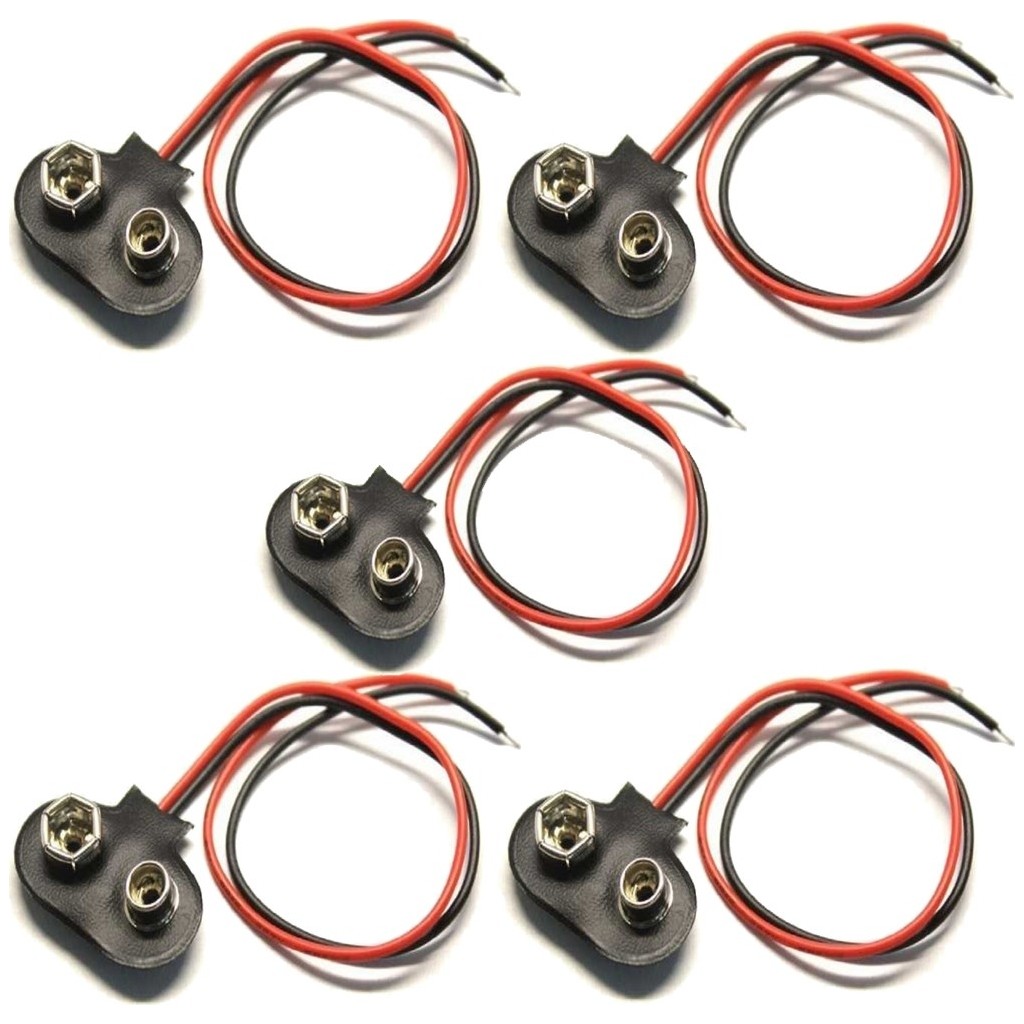 5 Adet Oyunlarla Fen 9V Pil Başlığı Bağlantı Kablosu Jack Soket Arduino Yüksek Performans Diğer Fiyatı