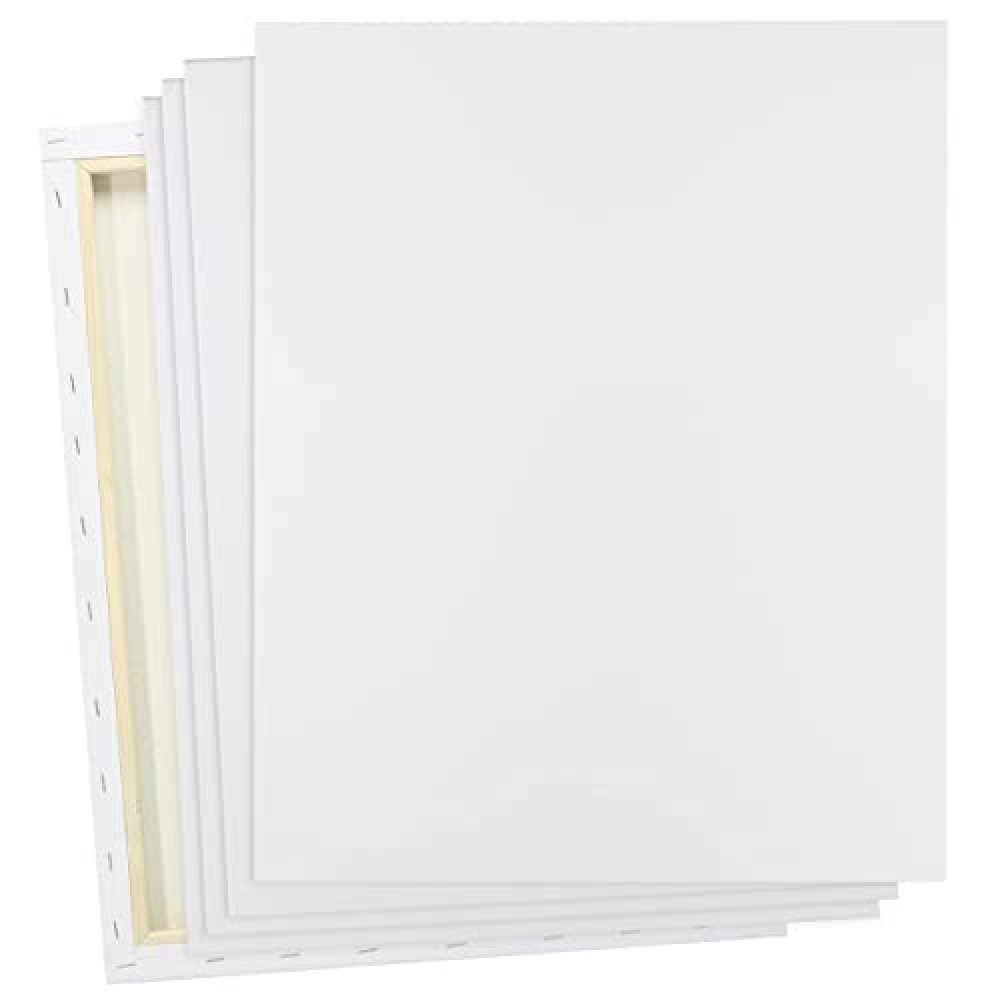 5 Count 16” x 20” Super Value Canvas by Artist's Loft - Acid Free Cotton Canvas for Paint, Acrylic, & Oils - 1 Pack Tuval Fiyatı