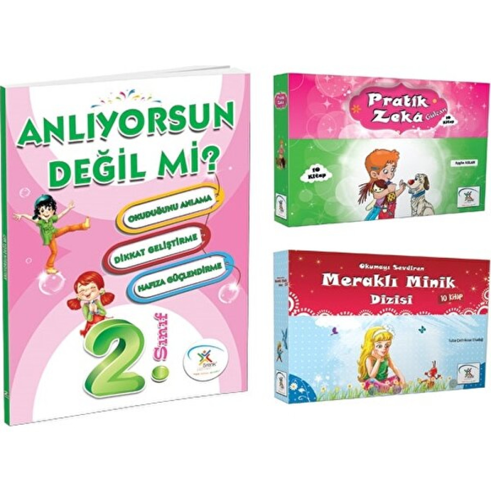 5 Renk Yayınevi 2. Sınıf Anlıyorsun Değil Mi?-Pratik Zeka Gülcan Hikâye Seti-Meraklı Minik Hikâye Seti Çocuk Öykü Fiyatı