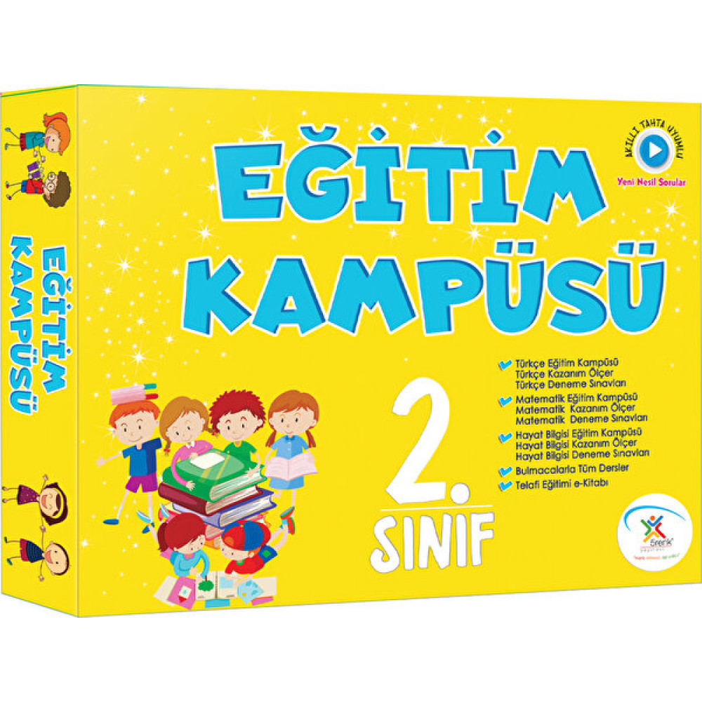 5 Renk Yayınevi 2. Sınıf Eğitim Kampüsü Seti Tüm Dersler Fiyatı