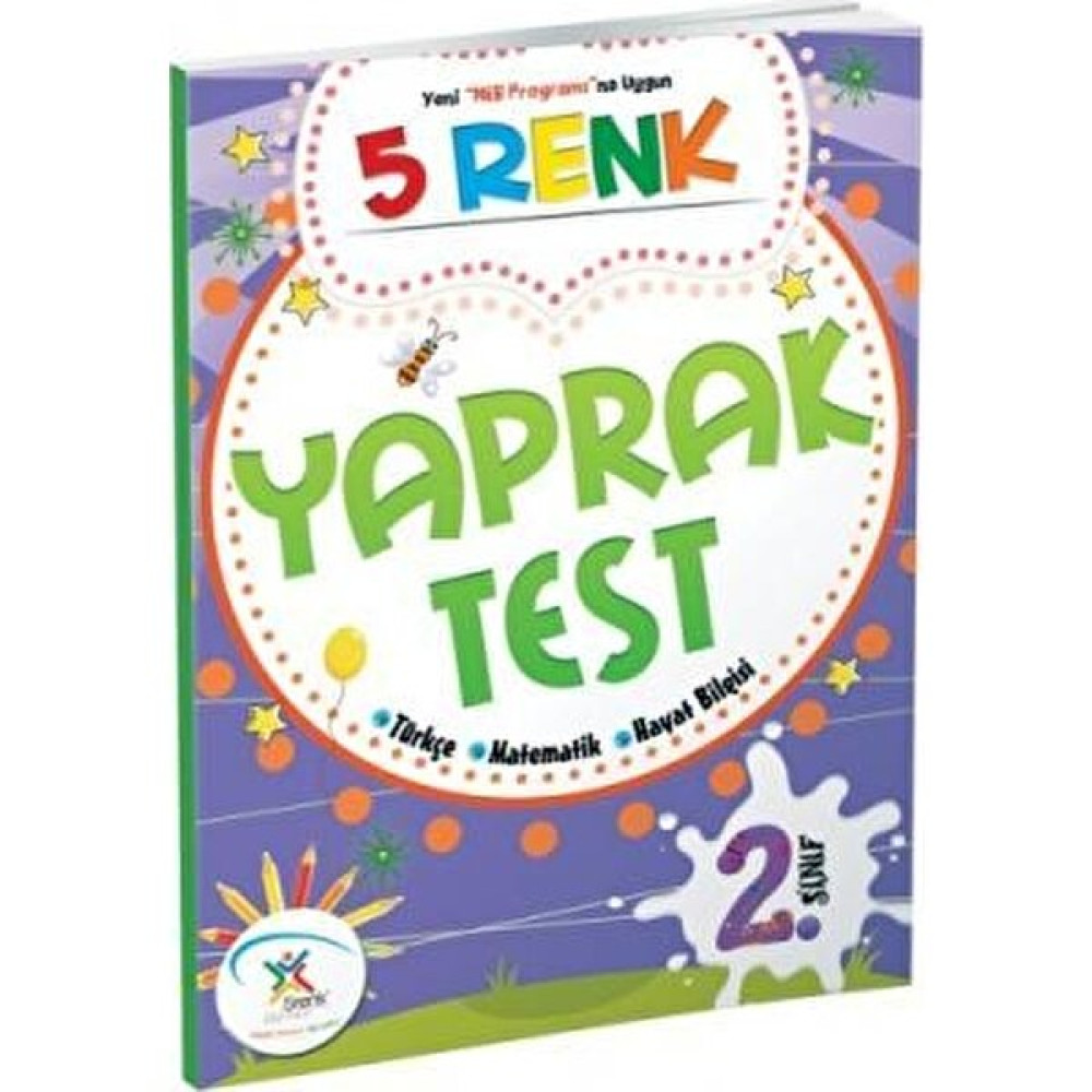 5 Renk Yayınevi 2.Sınıf Yaprak Test Tüm Dersler Fiyatı